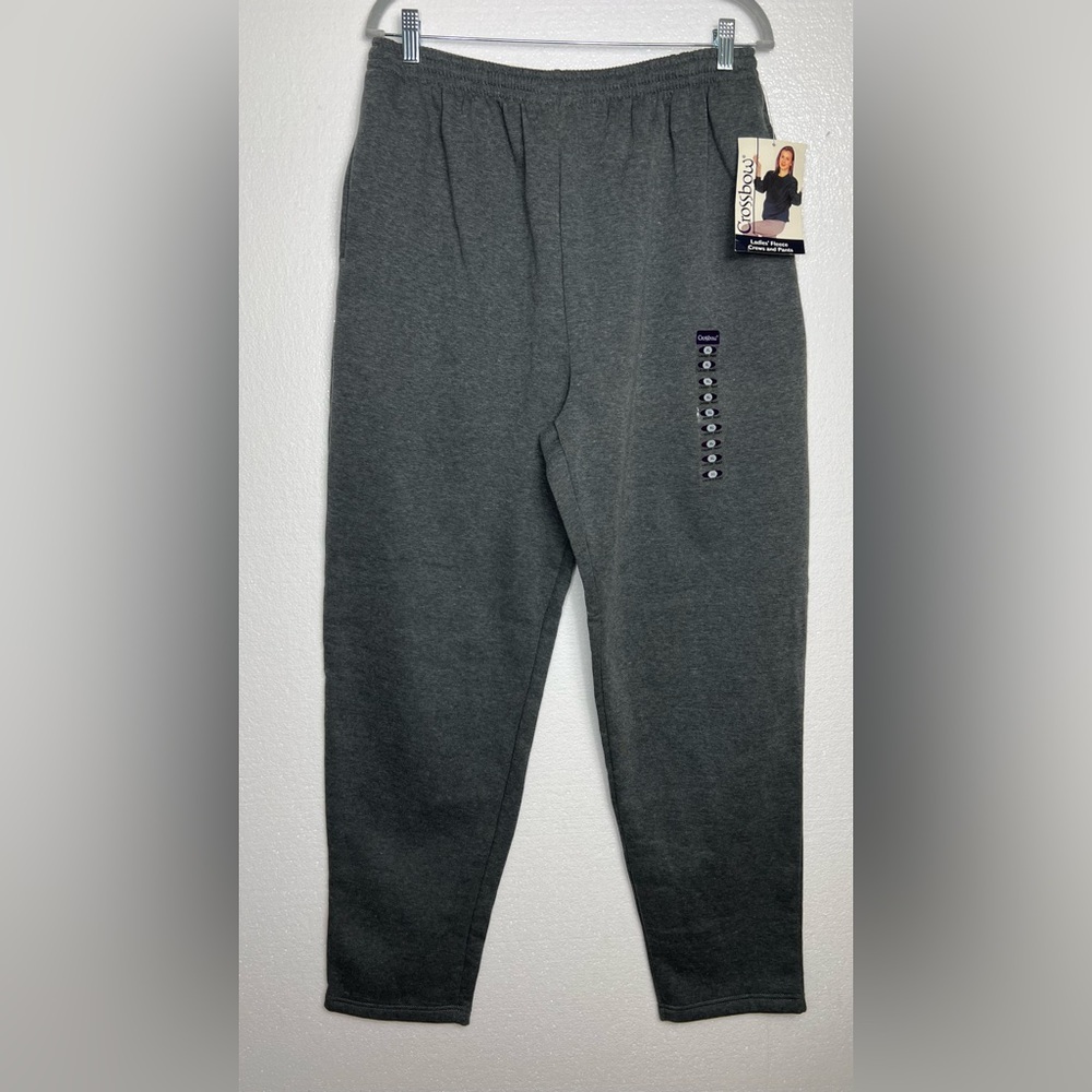Crossbow grey fleece lined insulated pants size XL NWT